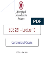 ECE 221 Combinational Circuits Lecture