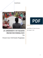 An Assessment of Pararth Promoted Federation: For Poorest Area Civil Society Programme