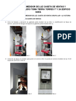 Informe Medidor de Luz Caseta de Ventas y Tablero Tomas Tierra Tores 1 y 2a Hara