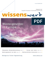 Wissenswert Dezember 2021 - Das Magazin Der Universität Innsbruck