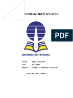 Laporan Praktikum IPA SD