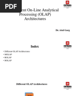 OLAP Architectures