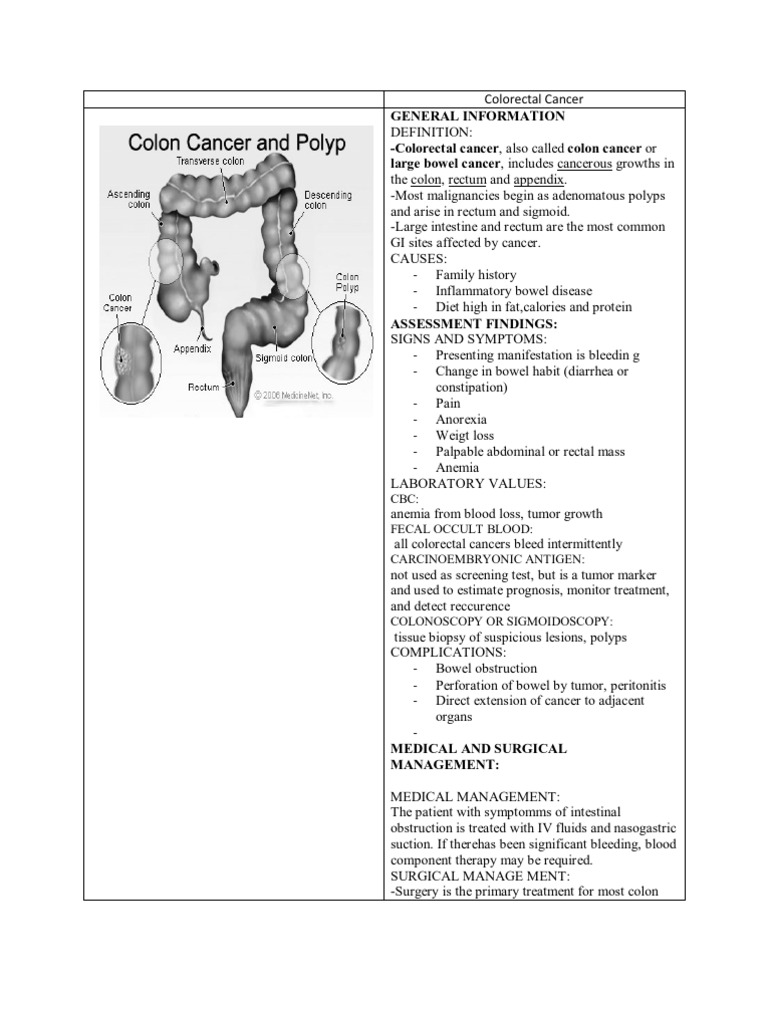 Colorectal Cancer | PDF | Colorectal Cancer | Cancer