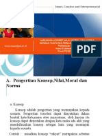 9 Hub Konsep Nilai Moral Dan Norma Dengan Tuntutan Perilaku Warga Negara