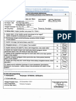 Catatan SHD dan Form Deklarasi Kesehatan