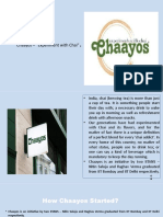 Chaayos - "Experiment With Chai"