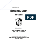 Makalah Evaluasi Kinerja SDM