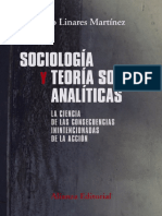 Francisco Linares Martínez - Sociología y Teoría Social Analíticas-Alianza Editorial (2018)