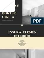 Interior Ruang Privat - Preseden 5 R. Dokter Gigi (Lana Lestari)