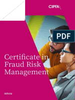 CIPFA Certificate in Fraud Risk Management 10 2021