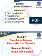 Modul 7 - Kegiatan Belajar 1,2 Dan 3 (KELOMPOK 7)