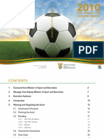 Fifa World Cup Country Report: Sport & Recreation South Africa (SRSA) Tel: (012) 304-5000 Website: WWW - Srsa.gov - Za
