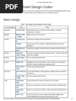 IS 800:2007 Steel Design Parameters | PDF | Beam (Structure) | Buckling