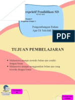 Modul 9 KB 2 - M.taufIK - Perspektif Pend SD