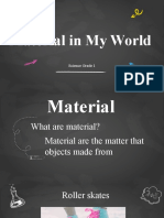 Materials in My World: What Objects Are Made Of