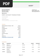 Greendot Bank Statement