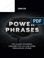 Persuasion Secrets - Power Phrases