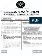 Federal Negarit Gazeta: &-IA T:'-' J It