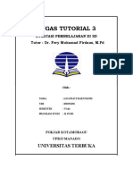 Tugas 3 Evaluasi Pembelajaran Di SD