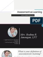 Aparicio, Maquiling, Pacultad, Alisoso - Assessment As Learning