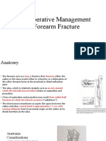 Non Operative Management of Forearm Fracture - MBI