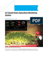 Iot Based Smart Agriculture Monitoring System: Ashish Choudhary