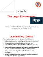 Lecture 04 The Legal Environment 15-16 - Partner Version - Compatibility Mode