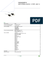 VW3A8306R10 cable data sheet