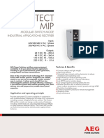 Protect Mip: Modular Switch-Mode Industrial Applications Rectifier