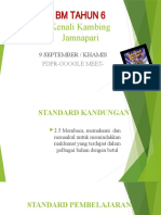 BM t6 Kenali Kambing Jamnapari 9 September 2021