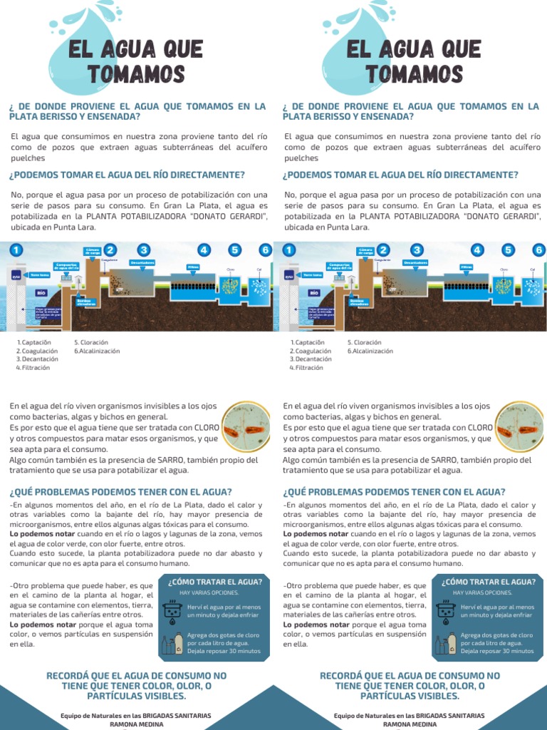 Origen y tratamiento del agua que consumimos en La Plata y Ensenada ...