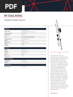 Cs Tcom RF 3162 At001 Multiband Soldier Antenna Spec Sheet