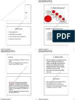 For Internal Use Only For Internal Use Only: Lecture 3: Discourse Analysis