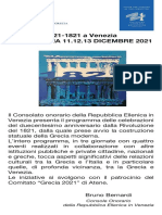 Programmi Vari Eventi Venezia Dicembre 2021
