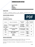 Curriculum - Vitae - Pavithra