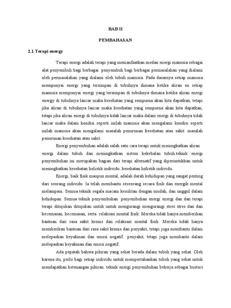 Terapi energi pdf