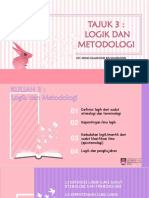 Topik 3 - Logik - Metodologi