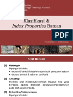 Klasifikasi & Indeks Properties