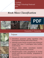 Rock Mass Classification