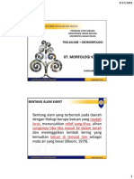 07 Morfologi Karst 2019