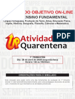 6 185 430 2020 1Simulado Objetivo on-line 6ano 1Tri Gabaritada