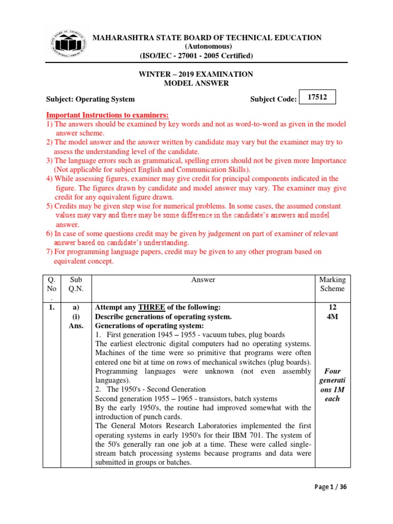 175122019WinterModelAnswerPaper (Msbte Study Resources) PDF