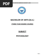 B.A. (Psychology)