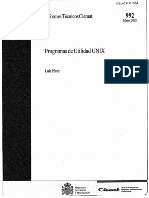 Sd Pnur Hot Videos - Programas de Utilidad UNIX | PDF | Archivo de computadora | Unix