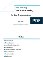 Data Transformation Tasks