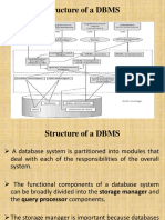 Structure of A DBMS
