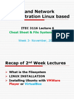 System and Network Administration Linux Based: ITEC 3116 Lecture 6