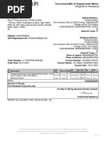 Tax Invoice/Bill of Supply/Cash Memo: (Original For Recipient)