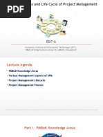 Knowledge Areas and Life Cycle of Project Management: BSIT-6