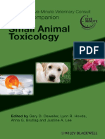 (Blackwell's Five-Minute Veterinary Consult Clinical Companion) Gary D Osweiler - Et Al - Small Animal Toxicology (2010, Wiley-Blackwell)